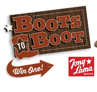 Boots to Boot Sweepstakes