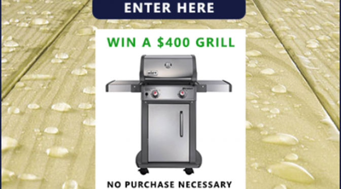 Win A $400 Weber Grill