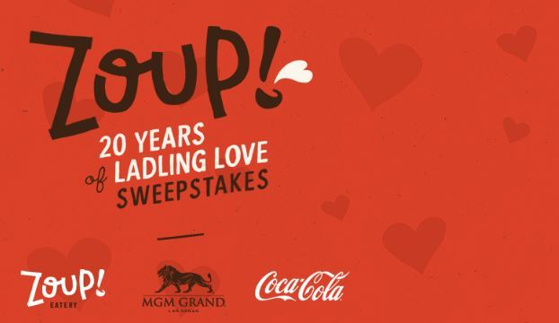 Coca-Cola Zoup 20 Years of Ladling Love Sweepstakes