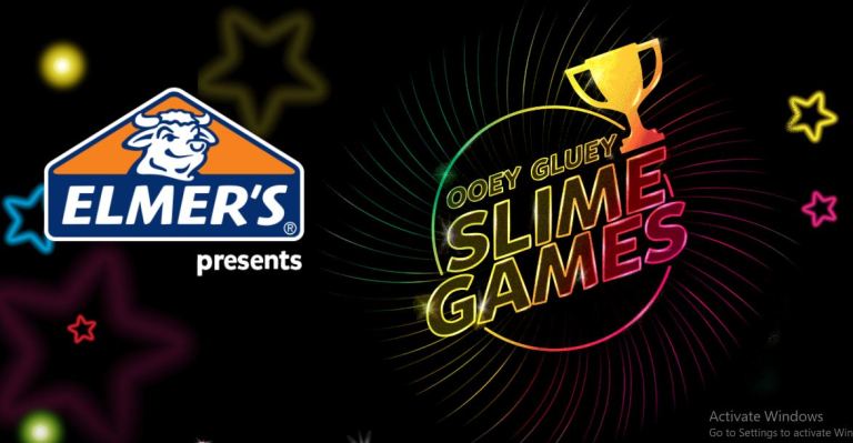 Elmer’s Ooey Gluey Slime Games Contest 