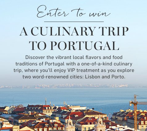 Go to Portugal Sweepstakes 