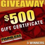 Painless Performance Sweepstakes – Win $1,500 Gift Certificate