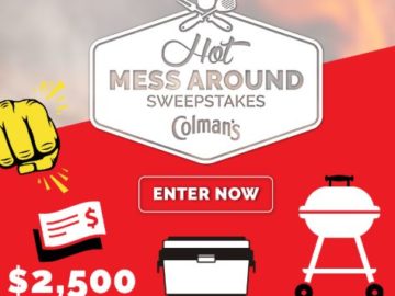 Colmans Mustard Hot Mess Around Sweepstakes 