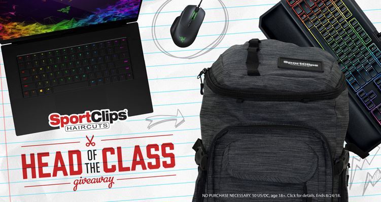 Sport Clips Back to School Sweepstakes 2018 