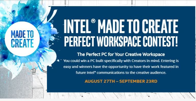 Intel Made to Create Perfect Workspace Contest 2018