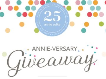 Annie Selke 25th Annie-versary Giveaway