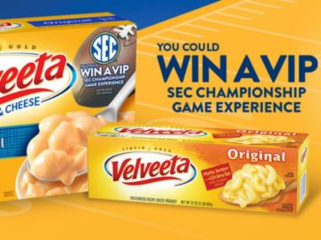 Score with Velveeta Sweepstakes and Instant Win Game