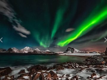 Win a Trip to see the Northern Lights with Earth.com Giveaway