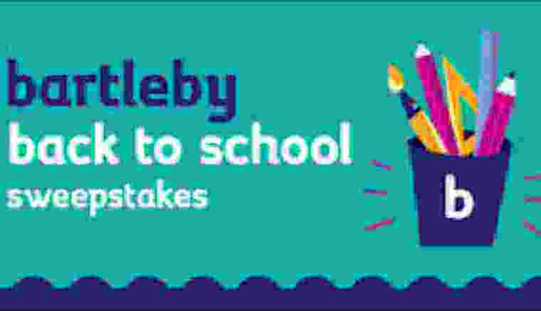 Bartleby Back to School Sweepstakes