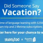 Travelzoo Rosetta Stone Sweepstakes (travelzoo.com)
