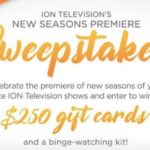 ION Television’s New Seasons Premiere Sweepstakes (iontelevision.com)