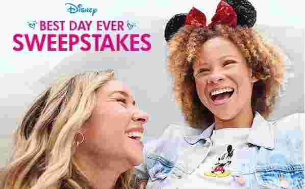 Parks Disney Best Day Ever Sweepstakes