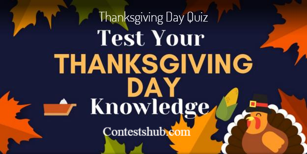 Thanksgiving Day Quiz Contest 