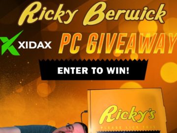 Ricky Berwick Xidax Giveaway 