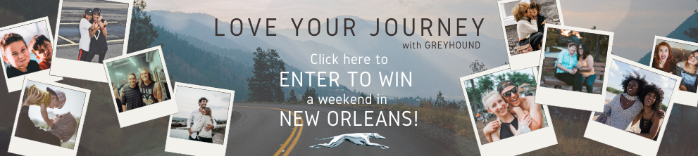 Greyhound Love Your Journey Sweepstakes