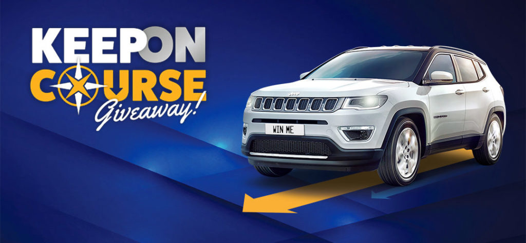 California Casualty Keep on Course Jeep Compass Giveaway