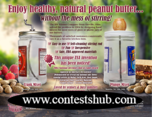 Cookstr Natural Peanut Butter Hand Mixer Giveaway
