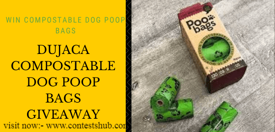DuJaCa Compostable Dog Poop Bags Giveaway