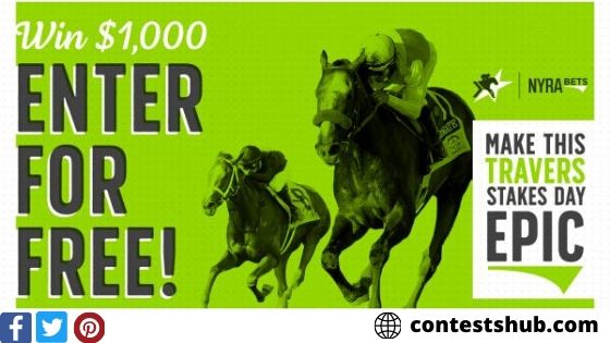 Travers Stakes Enter To Win Bet Sweepstakes