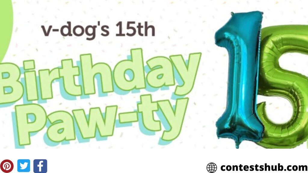 V-dog 15th Birthday Giveaway
