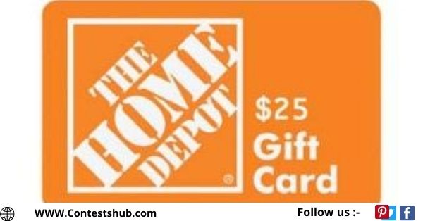 $25 Home Depot Giveaway