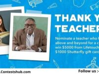 Lifetouch Thank You Teacher Contest