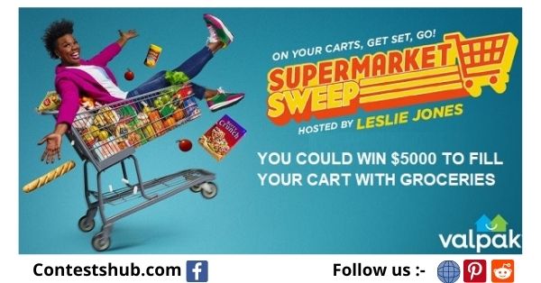 Valpak Supermarket Sweep Grocery Sweepstakes