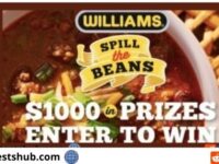 Williams Spill the Beans Contest