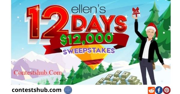 Ellenshop.com 12 Days of Sweepstakes