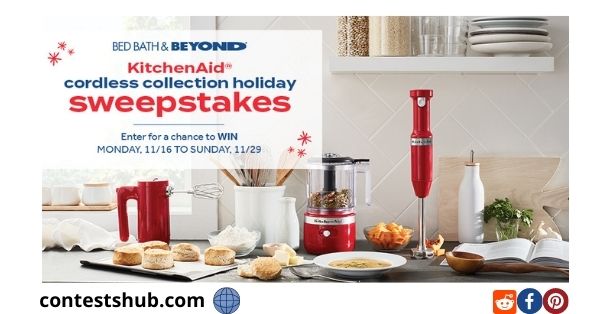 Bed Bath & Beyond Cordless Holiday Sweepstakes