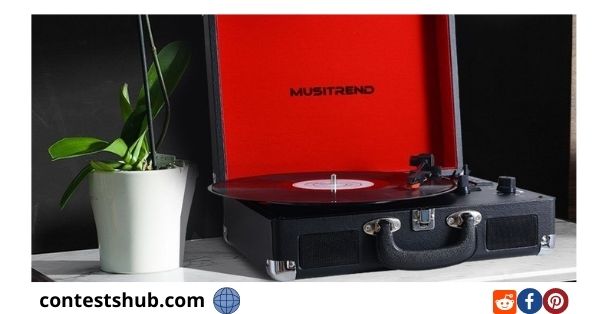 Cruiser Deluxe Suitcase Record Player Giveaway