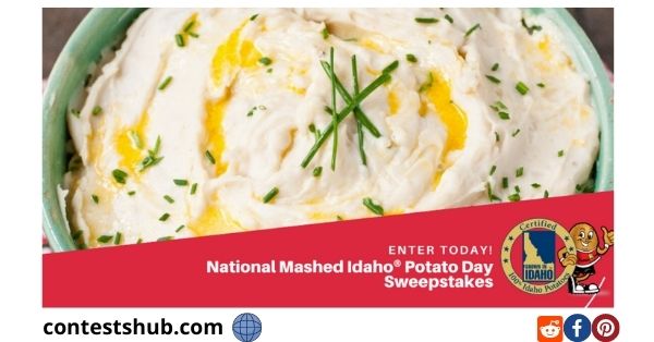 Mashed Idaho Potato Day Sweepstakes