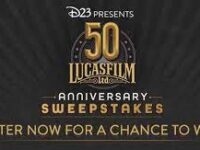 D23 Lucasfilm 50th Anniversary Sweepstakes