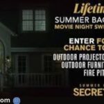 Lifetime Summer Backyard Movie Night Sweepstakes