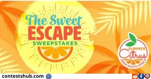 Summer Citrus from South Africa Sweet Escape Sweepstakes