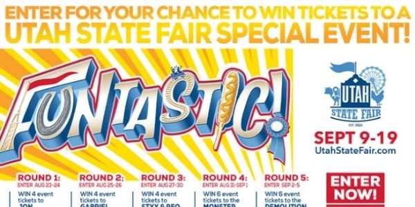 Utah State Fair Event Ticket Giveaway