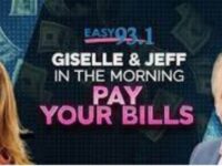 Giselle And Jeff Pay Your Bills Sweepstakes