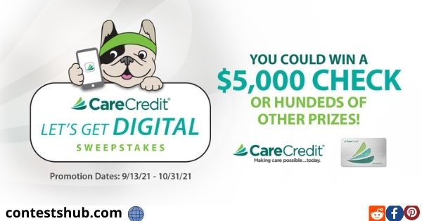 Care Credit Let’s Get Digital Sweepstakes