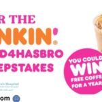 Dunkin’ Concerts and Coffee for a Year Sweepstakes