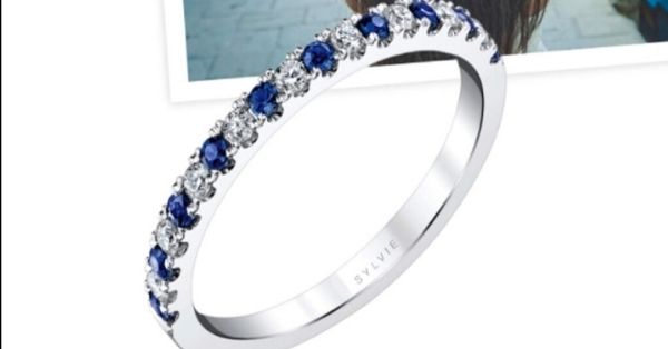 Sylvie Collection Something Blue Sapphire Band Giveaway