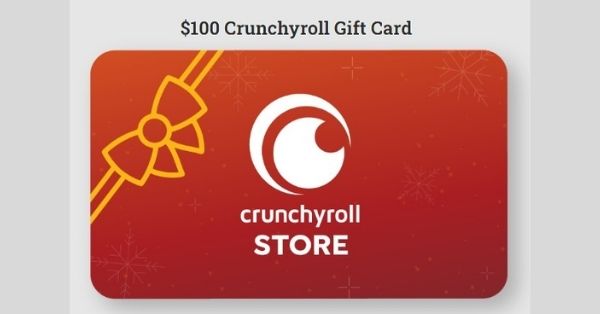 Crunchyroll Gift Card Giveaway