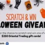 Oriental Trading Scratch and Win Giveaway