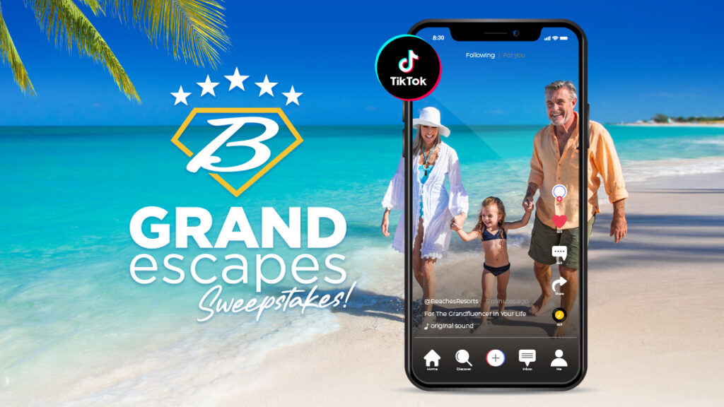 Beaches Grand Escapes Sweepstakes