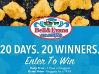 Bell & Evans 20th Nugget Anniversary Sweepstakes