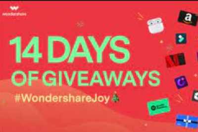Wondershare 14 Days of Giveaway