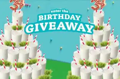 Organic Valley 34th Birthday Sweepstakes
