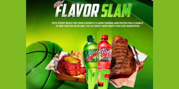 MTN DEW Flavor Slam Sweepstakes