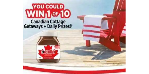 Nutella Canadian Cottage Getaway Contest