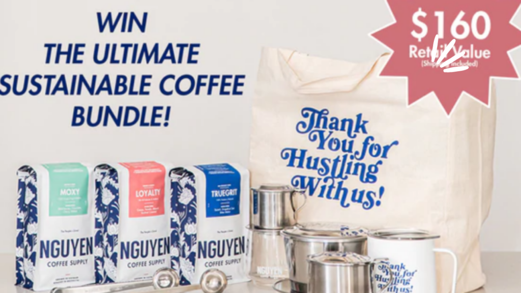 Nguyen Best Sustainable Coffee Bundle Giveaway