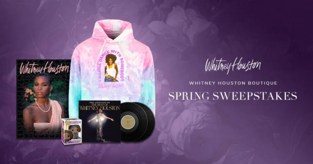 Whitney Houston Boutique Spring Sweepstakes